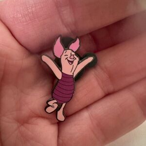 Piglet 2002 Enamel Pin - Pink and Purple